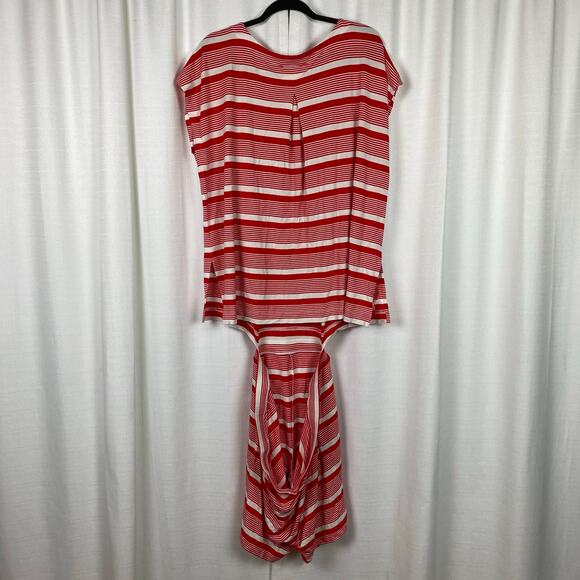 CAbi Red&White Stripe Leisure Playsuit Romper Sz.XL - Picture 11 of 16